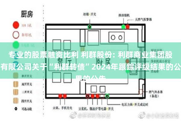 专业的股票融资比利 利群股份: 利群商业集团股份有限公司关于“利群转债”2024年跟踪评级结果的公告