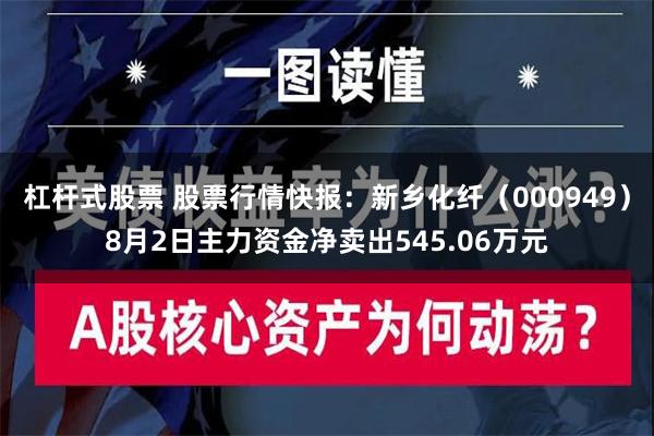 杠杆式股票 股票行情快报：新乡化纤（000949）8月2日主力资金净卖出545.06万元