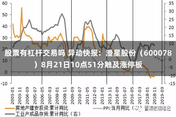 股票有杠杆交易吗 异动快报：澄星股份（600078）8月21日10点51分触及涨停板